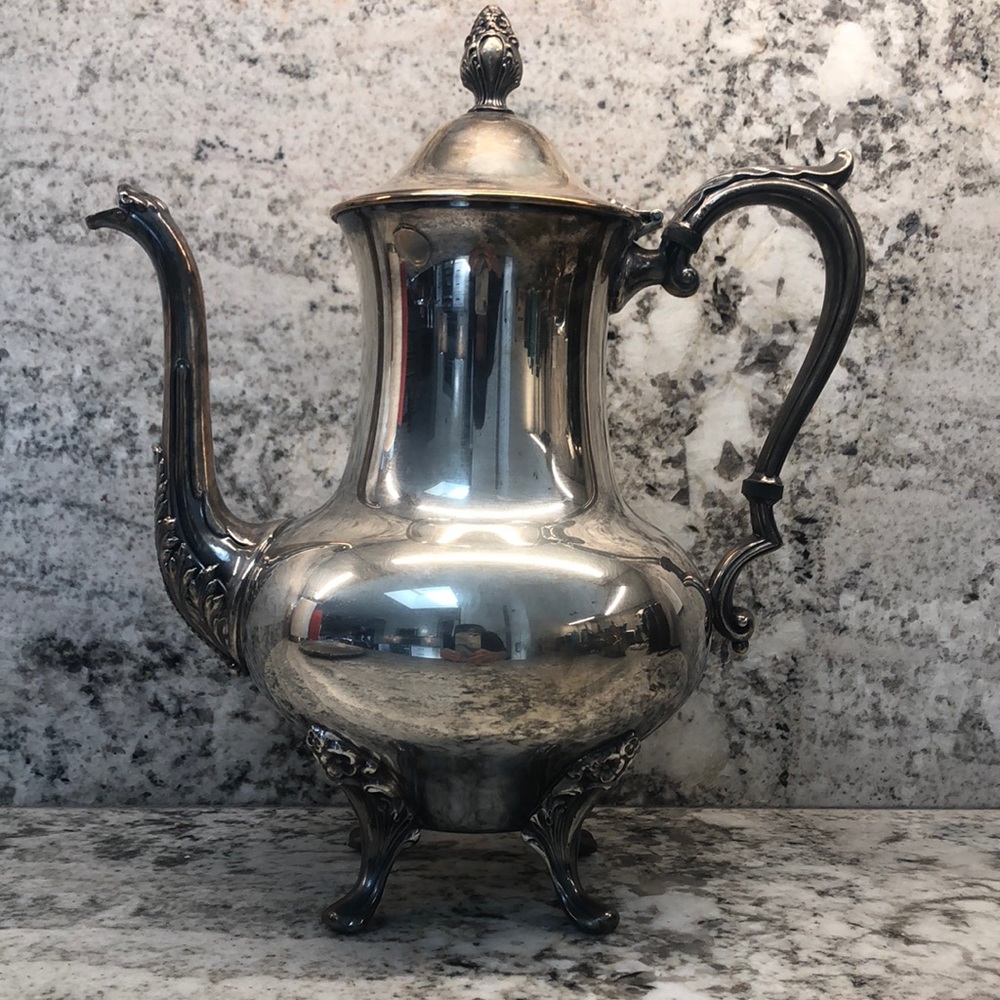 Silver Plated Tea Set - Picture 5 of 6